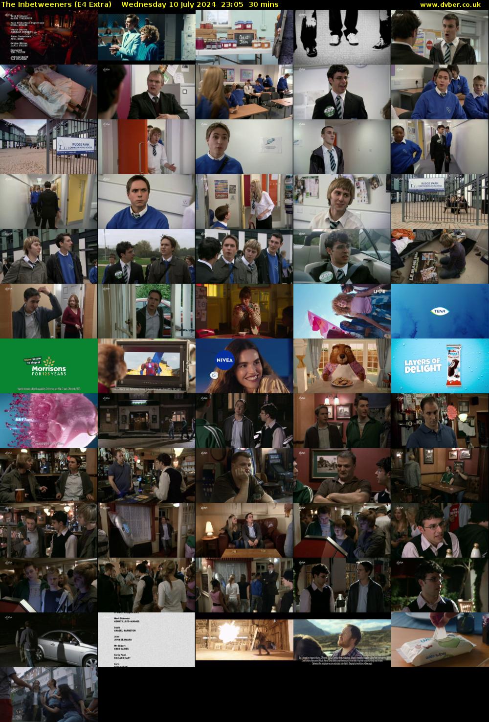 The Inbetweeners (E4 Extra) Wednesday 10 July 2024 23:05 - 23:35