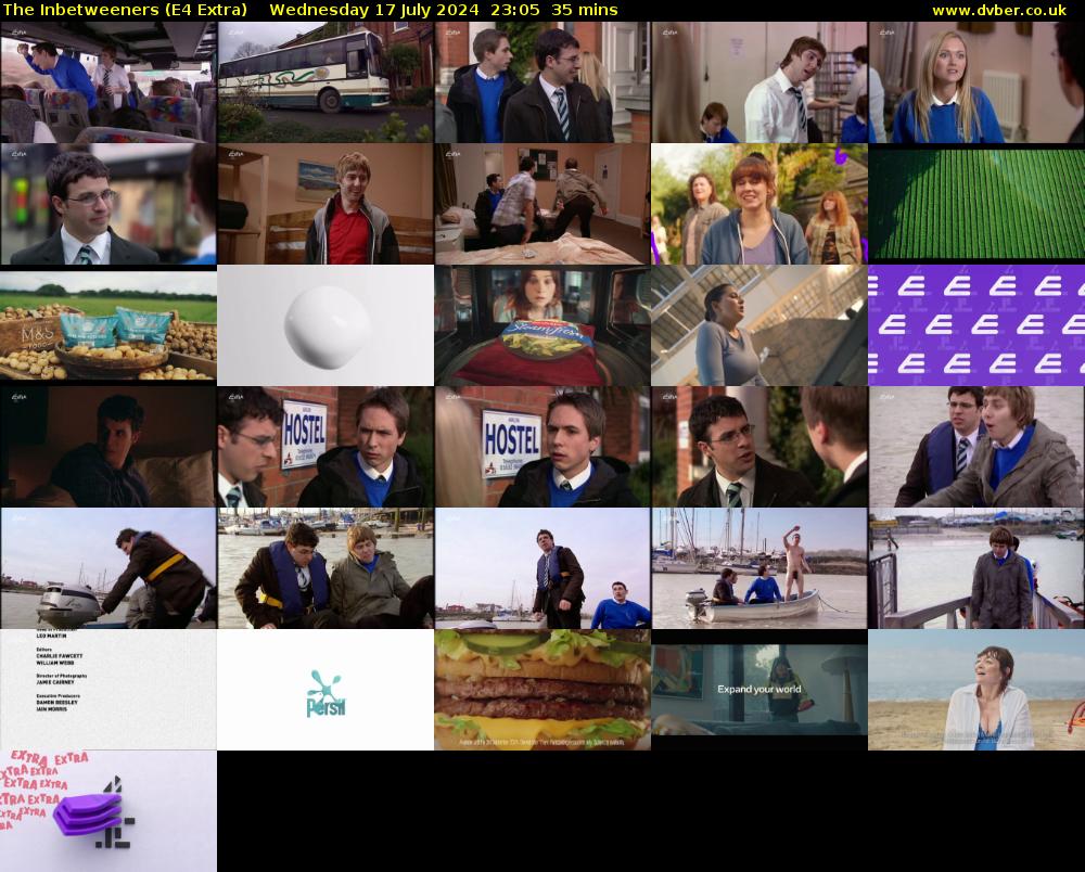 The Inbetweeners (E4 Extra) Wednesday 17 July 2024 23:05 - 23:40
