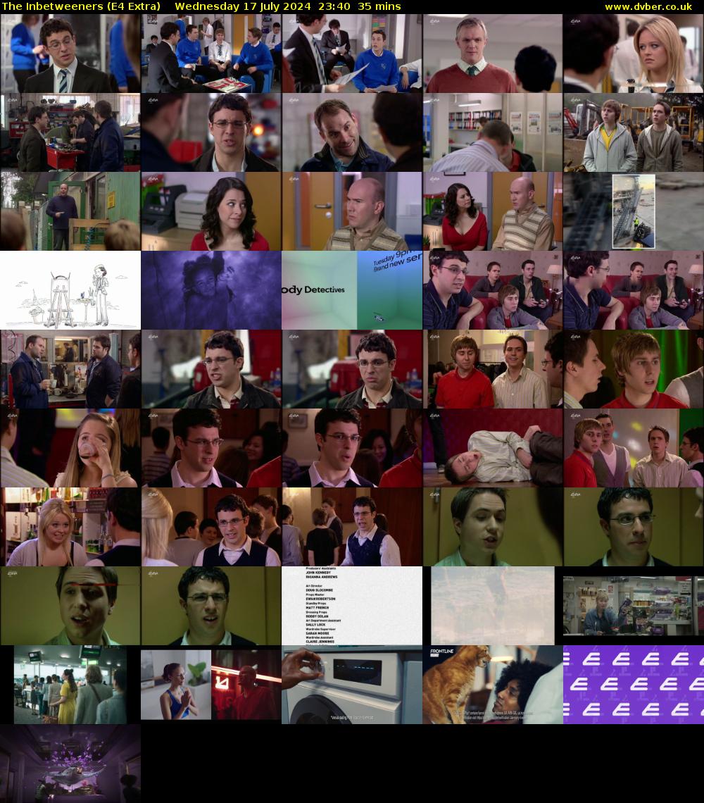 The Inbetweeners (E4 Extra) Wednesday 17 July 2024 23:40 - 00:15