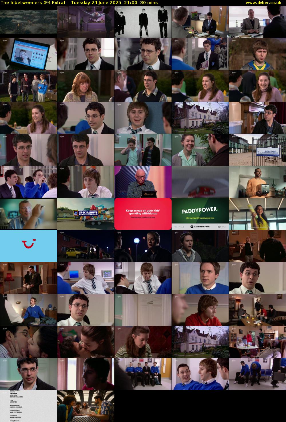The Inbetweeners (E4 Extra) Tuesday 24 June 2025 21:00 - 21:30