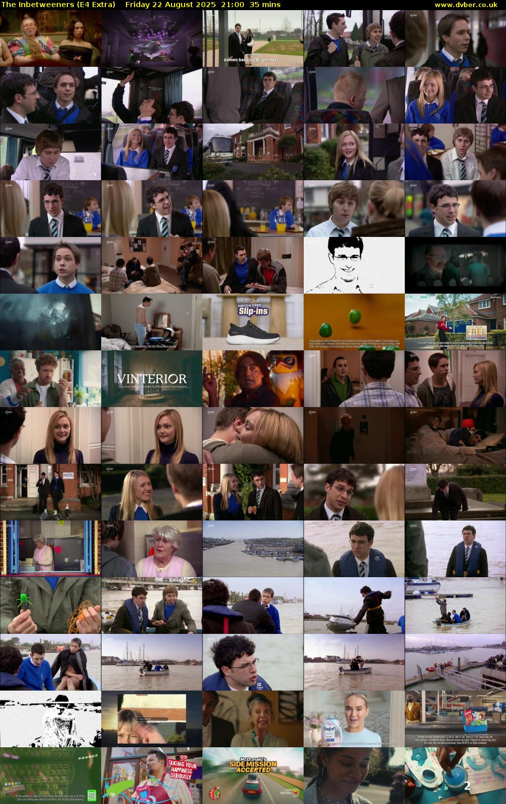 The Inbetweeners (E4 Extra) Friday 22 August 2025 21:00 - 21:35