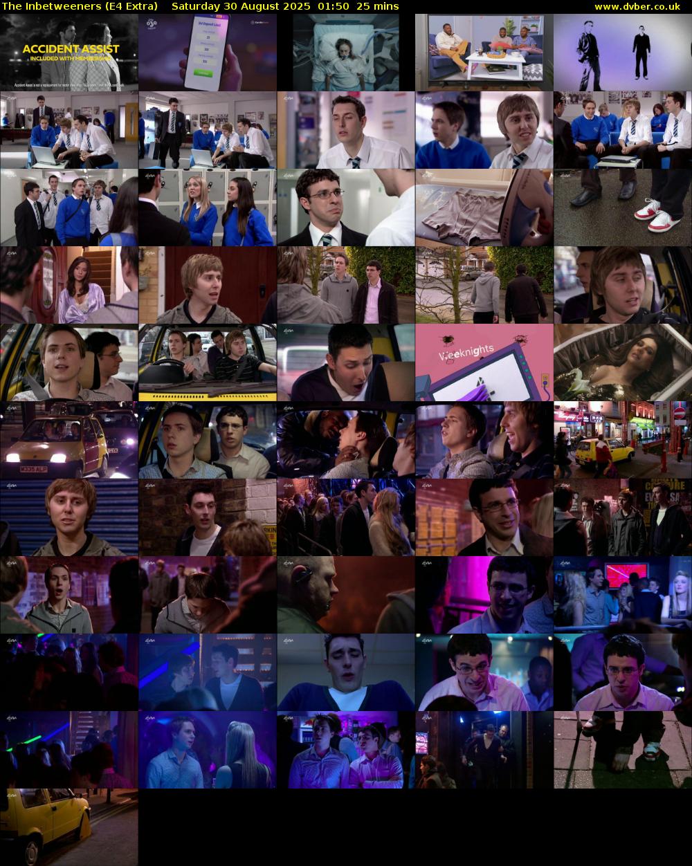 The Inbetweeners (E4 Extra) Saturday 30 August 2025 01:50 - 02:15