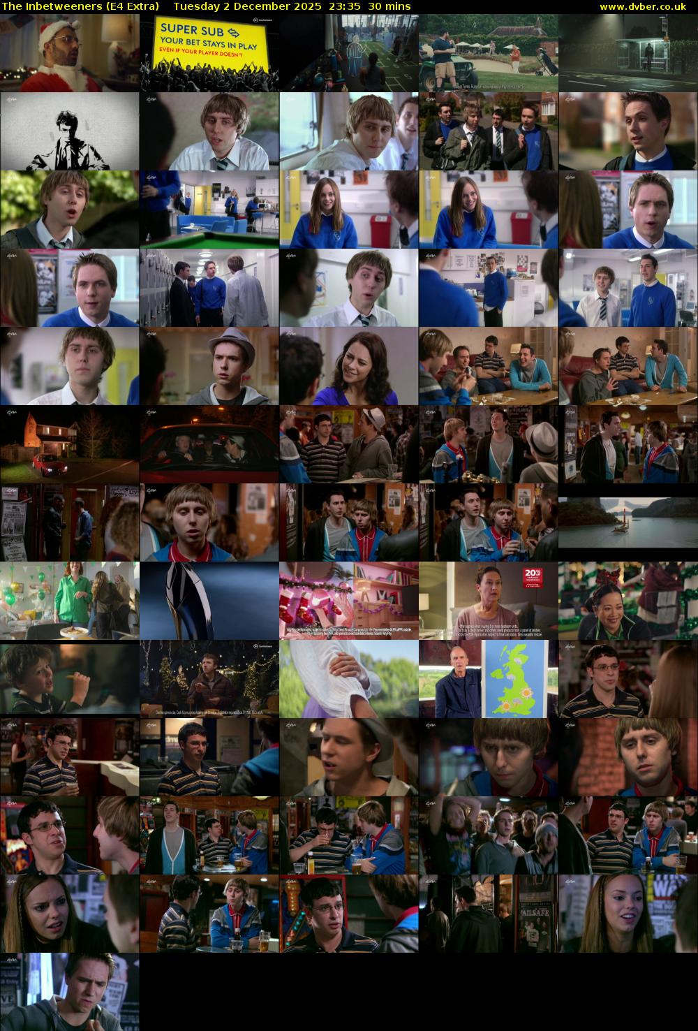 The Inbetweeners (E4 Extra) Tuesday 2 December 2025 23:35 - 00:05