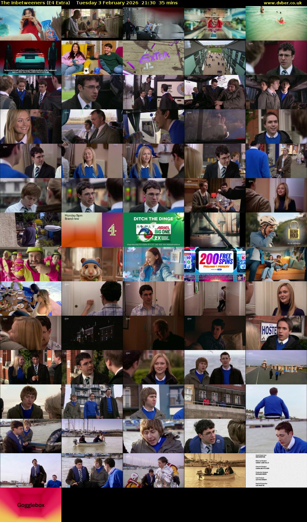 The Inbetweeners (E4 Extra) Tuesday 3 February 2026 21:30 - 22:05