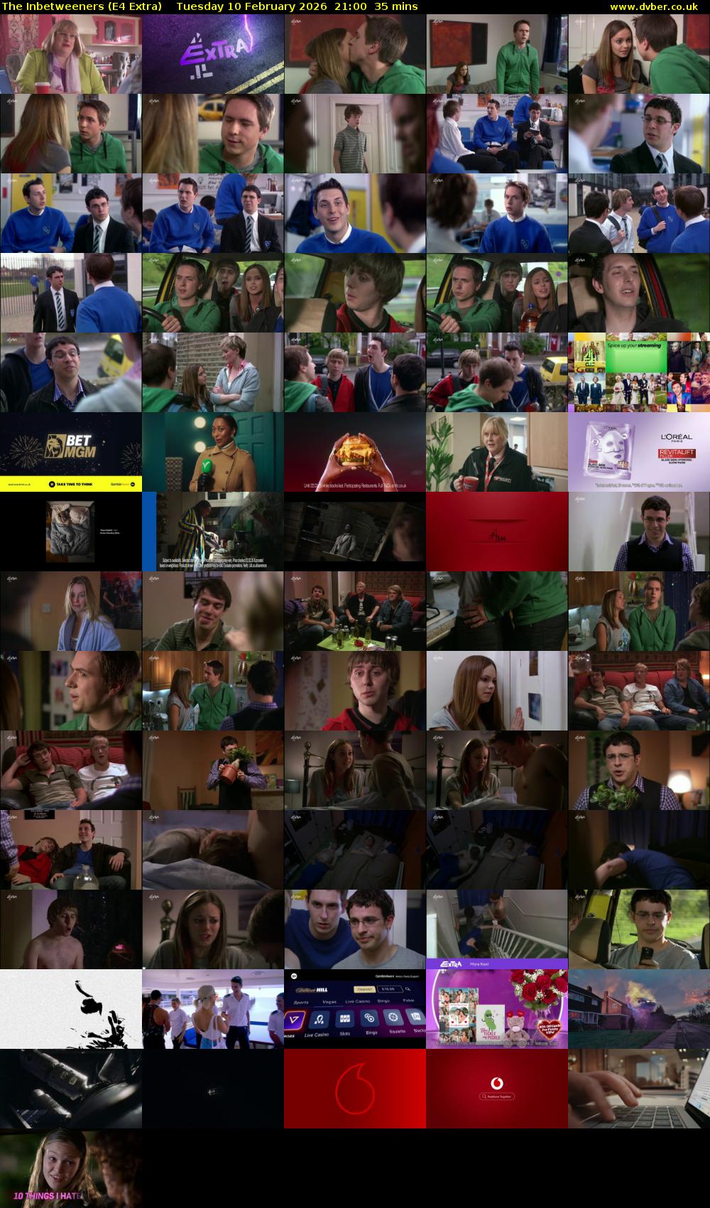 The Inbetweeners (E4 Extra) Tuesday 10 February 2026 21:00 - 21:35