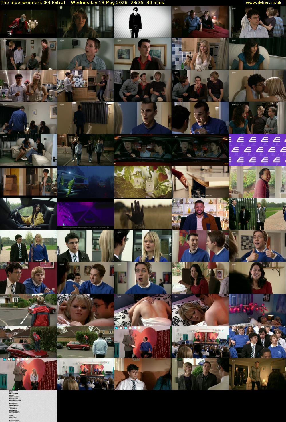 The Inbetweeners (E4 Extra) Wednesday 13 May 2026 23:35 - 00:05