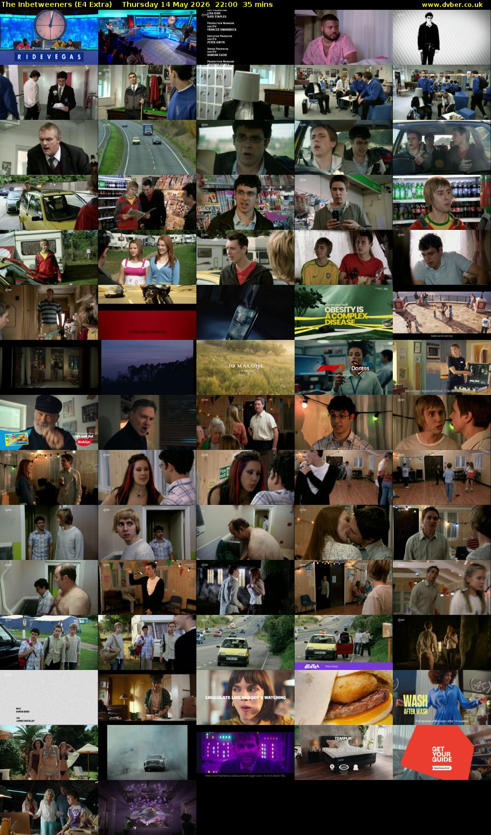 The Inbetweeners (E4 Extra) Thursday 14 May 2026 22:00 - 22:35