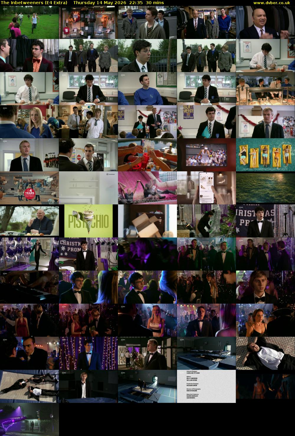 The Inbetweeners (E4 Extra) Thursday 14 May 2026 22:35 - 23:05