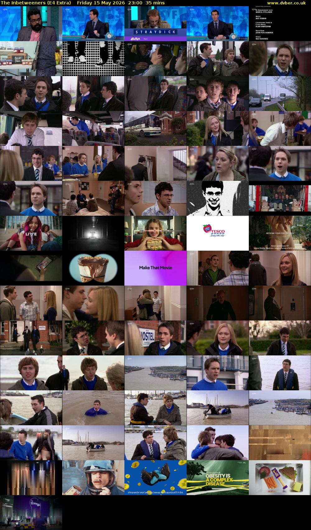 The Inbetweeners (E4 Extra) Friday 15 May 2026 23:00 - 23:35