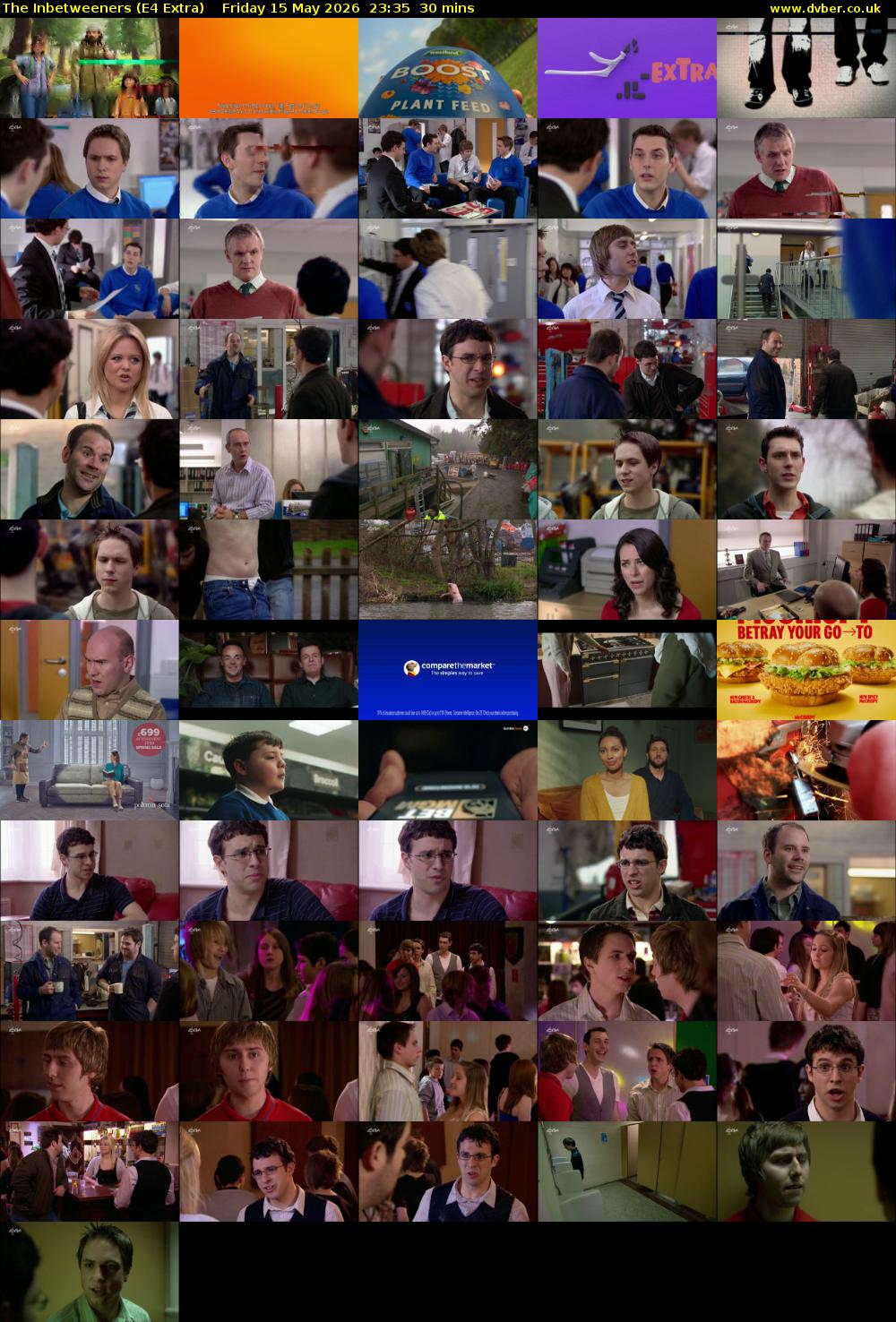 The Inbetweeners (E4 Extra) Friday 15 May 2026 23:35 - 00:05
