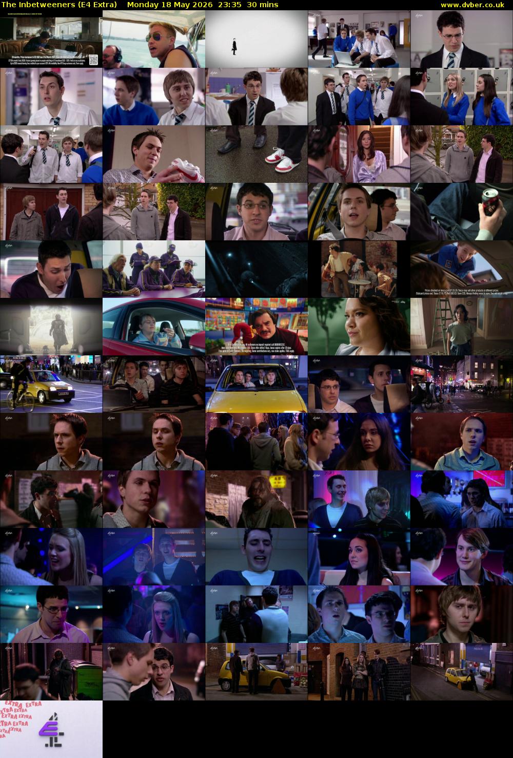 The Inbetweeners (E4 Extra) Monday 18 May 2026 23:35 - 00:05
