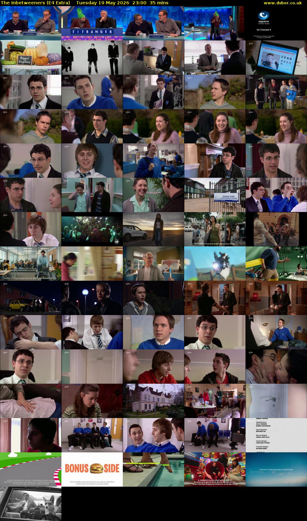 The Inbetweeners (E4 Extra) Tuesday 19 May 2026 23:00 - 23:35