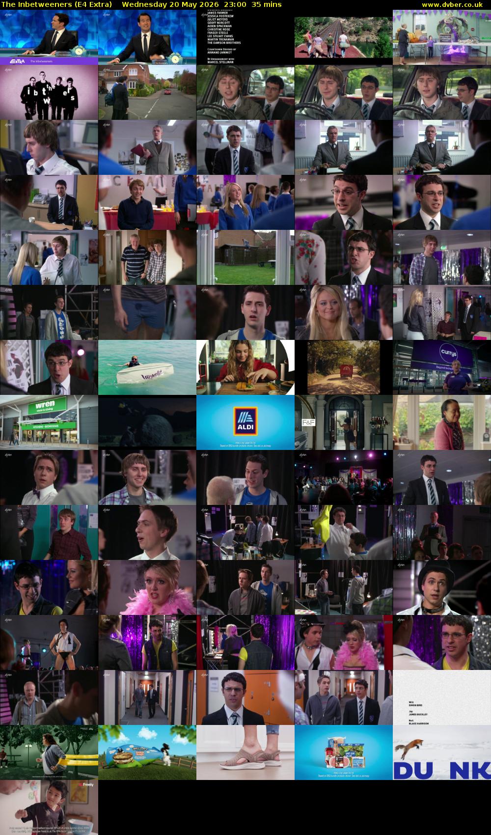 The Inbetweeners (E4 Extra) Wednesday 20 May 2026 23:00 - 23:35