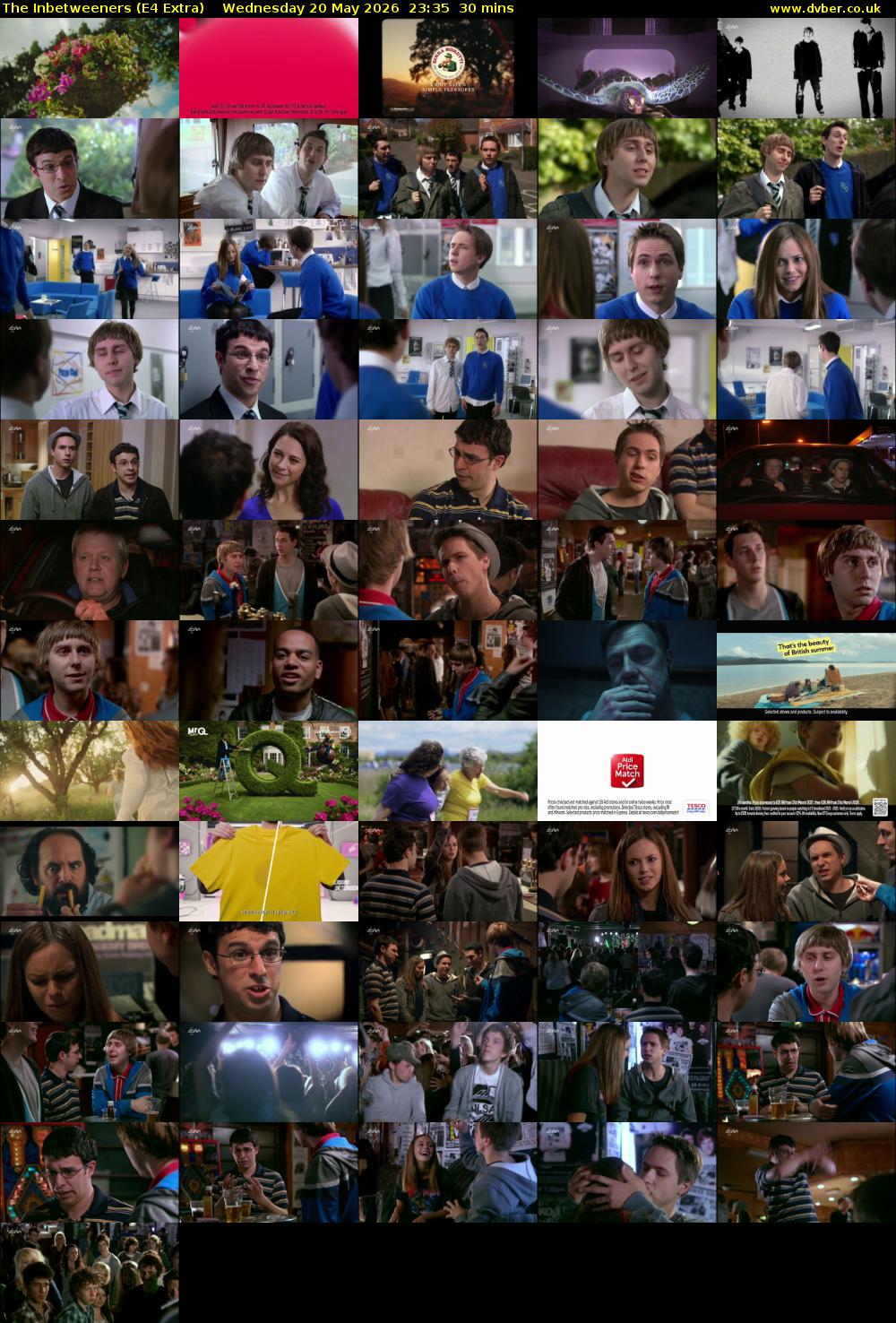 The Inbetweeners (E4 Extra) Wednesday 20 May 2026 23:35 - 00:05