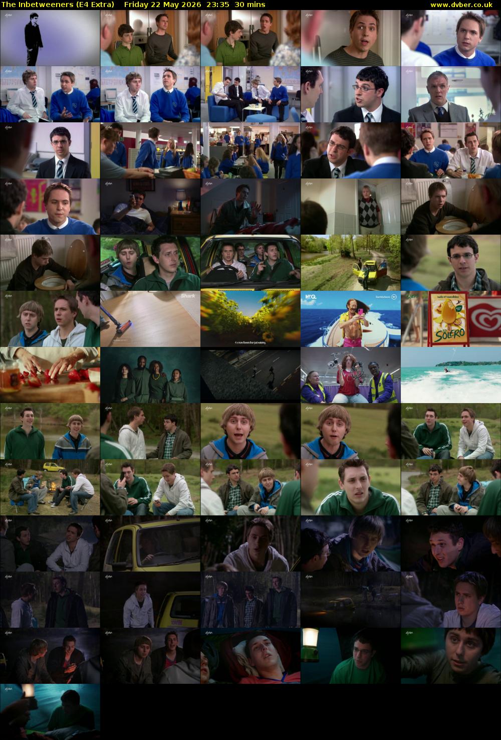 The Inbetweeners (E4 Extra) Friday 22 May 2026 23:35 - 00:05