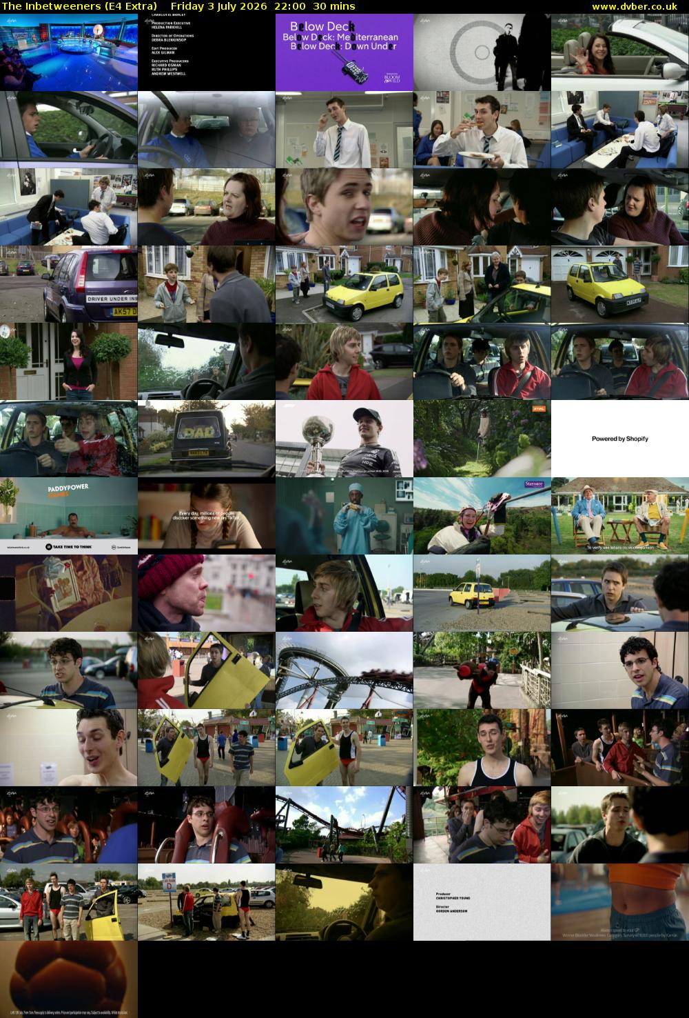 The Inbetweeners (E4 Extra) Friday 3 July 2026 22:00 - 22:30