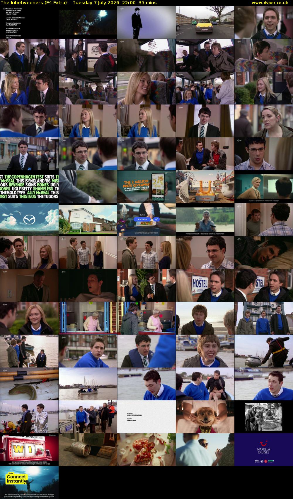 The Inbetweeners (E4 Extra) Tuesday 7 July 2026 22:00 - 22:35