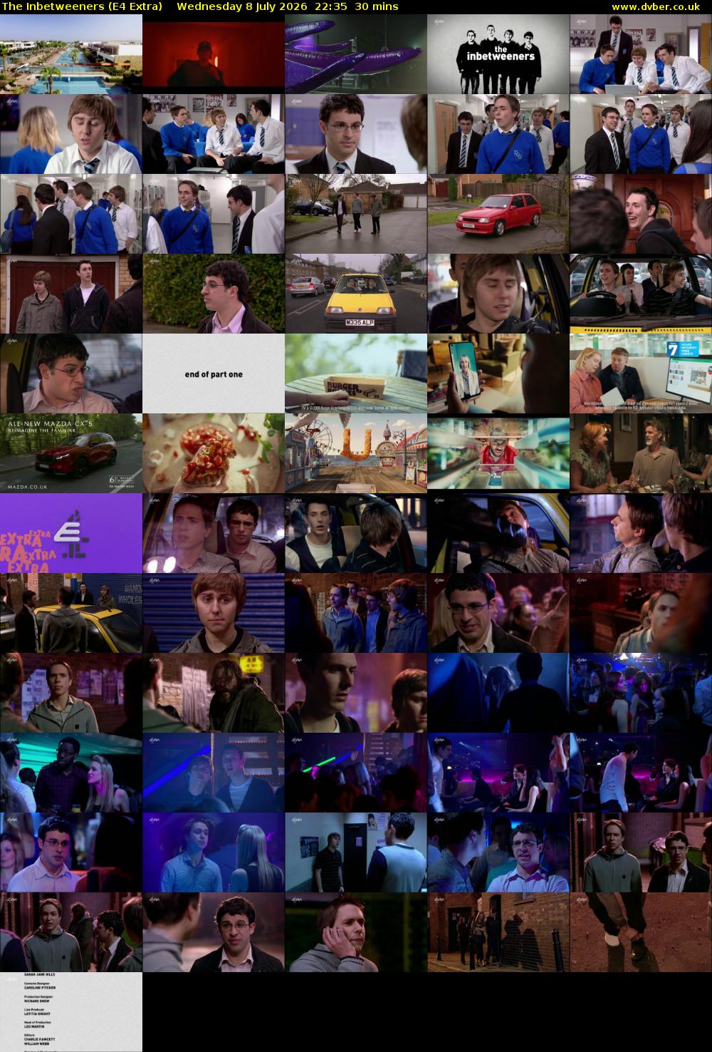 The Inbetweeners (E4 Extra) Wednesday 8 July 2026 22:35 - 23:05