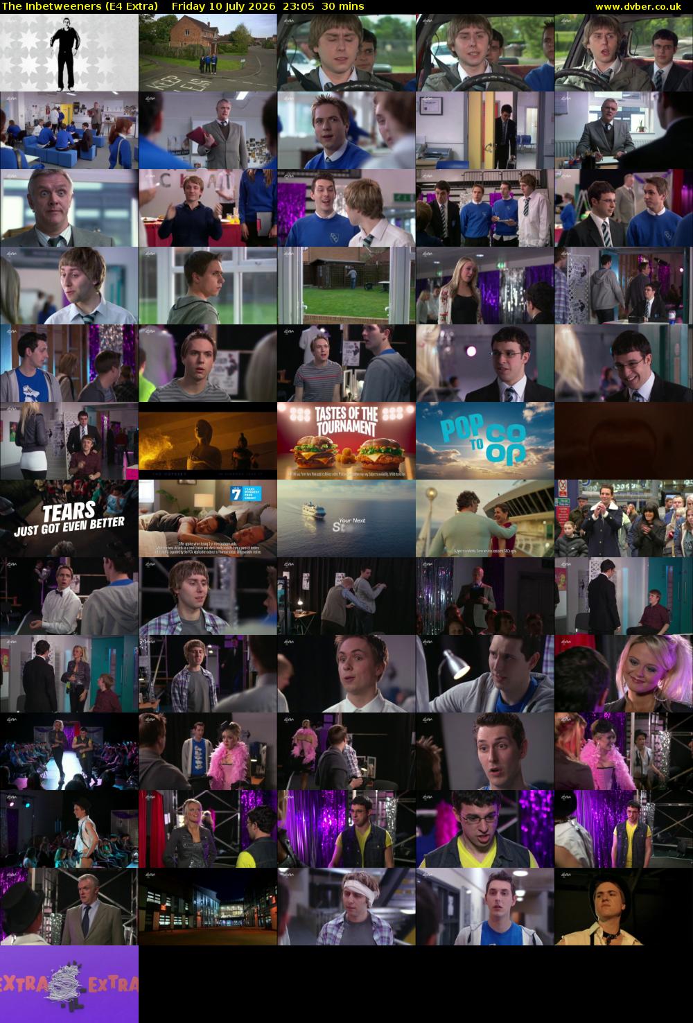 The Inbetweeners (E4 Extra) Friday 10 July 2026 23:05 - 23:35