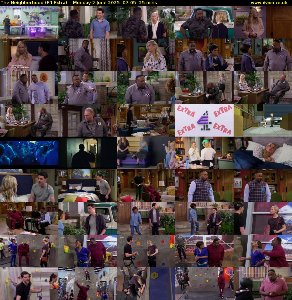 The Neighborhood (E4 Extra) Monday 2 June 2025 07:05 - 07:30