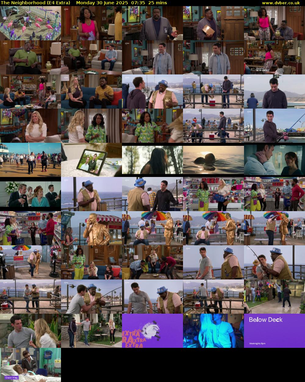 The Neighborhood (E4 Extra) Monday 30 June 2025 07:35 - 08:00