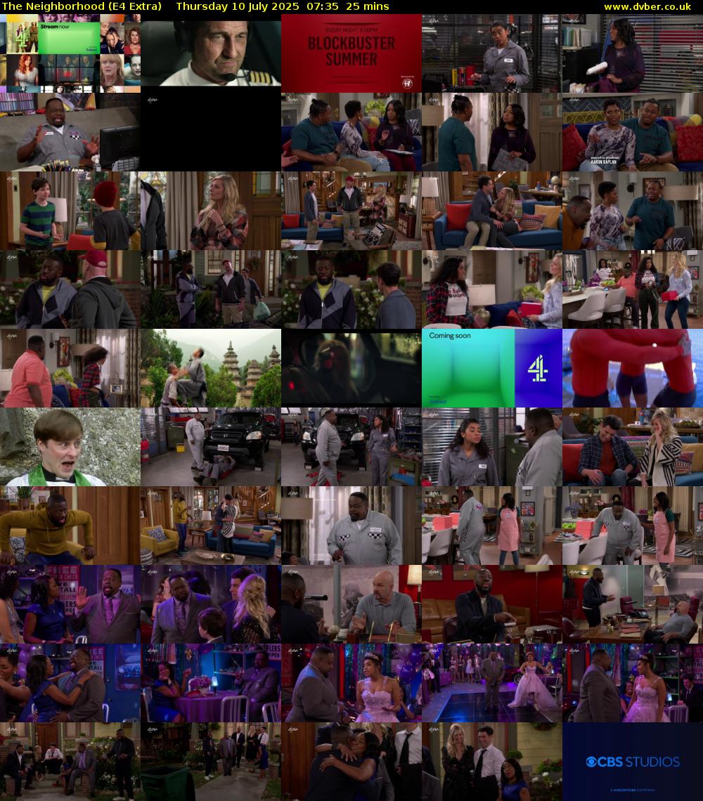 The Neighborhood (E4 Extra) Thursday 10 July 2025 07:35 - 08:00