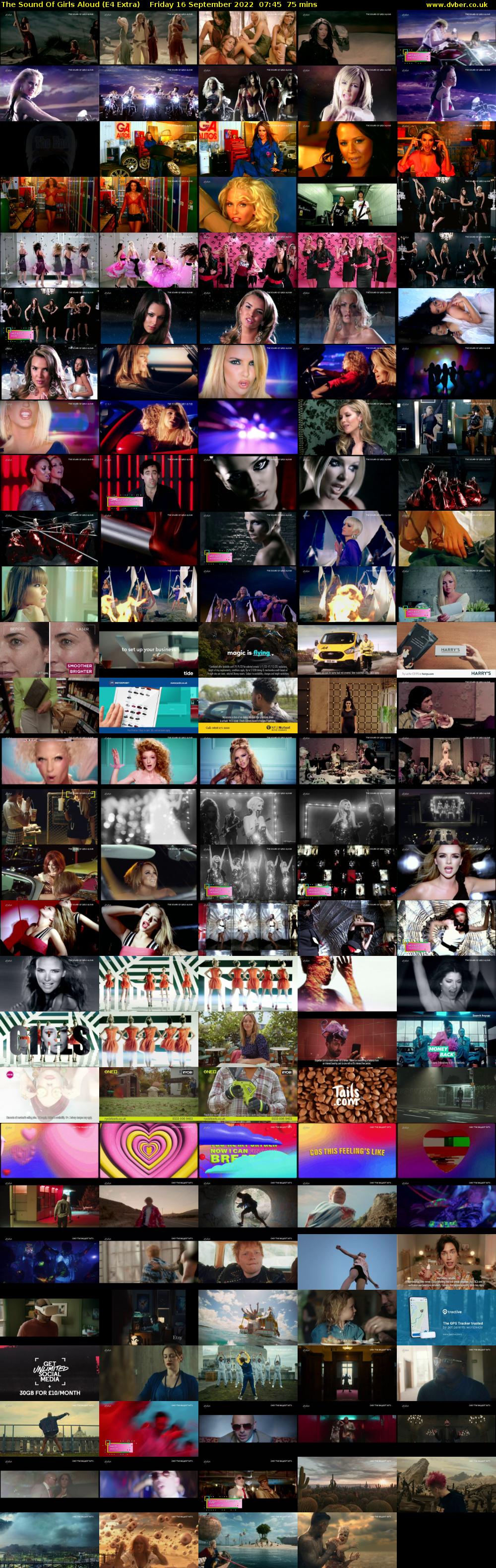The Sound Of Girls Aloud (E4 Extra) Friday 16 September 2022 07:45 - 09:00