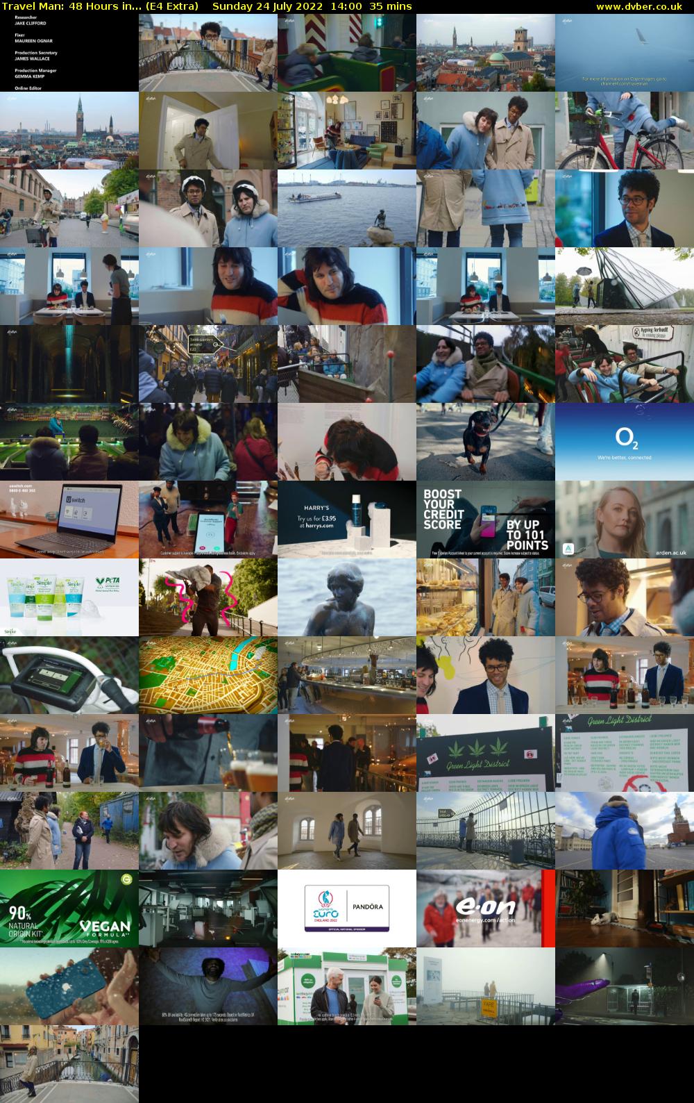 Travel Man: 48 Hours in... (E4 Extra) Sunday 24 July 2022 14:00 - 14:35
