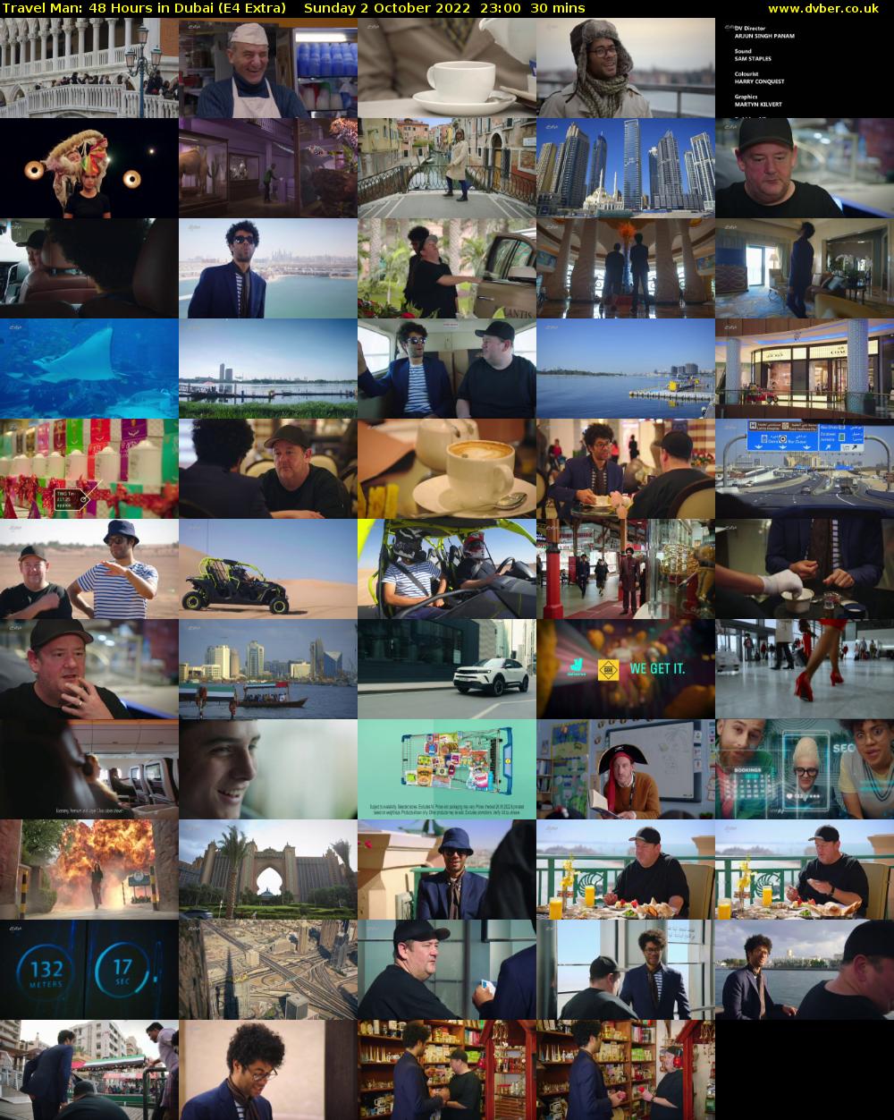 Travel Man: 48 Hours in Dubai (E4 Extra) Sunday 2 October 2022 23:00 - 23:30