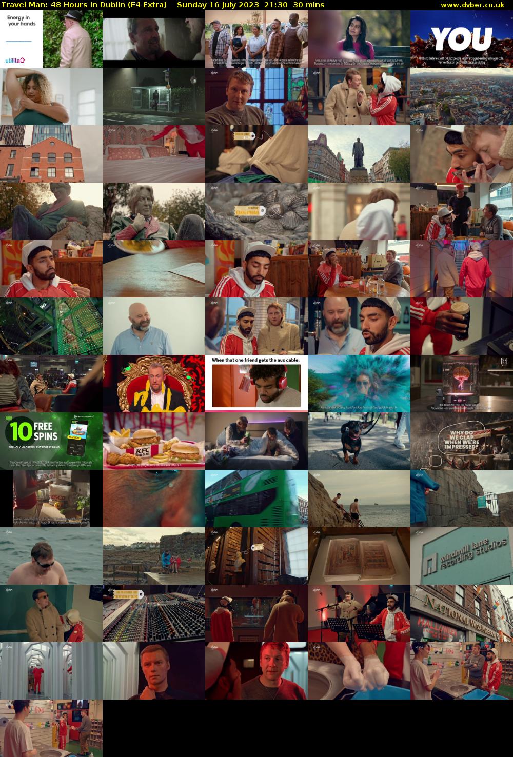 Travel Man: 48 Hours in Dublin (E4 Extra) Sunday 16 July 2023 21:30 - 22:00