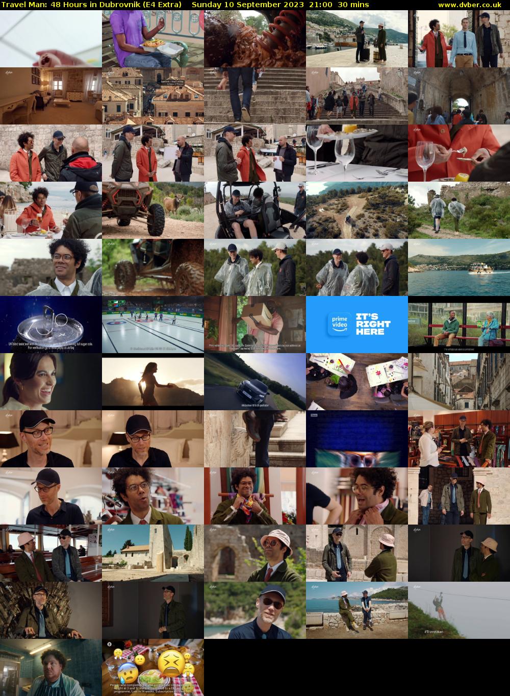 Travel Man: 48 Hours in Dubrovnik (E4 Extra) Sunday 10 September 2023 21:00 - 21:30