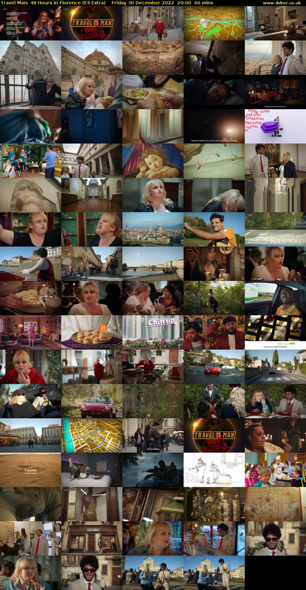 Travel Man: 48 Hours in Florence (E4 Extra) Friday 30 December 2022 20:00 - 21:00