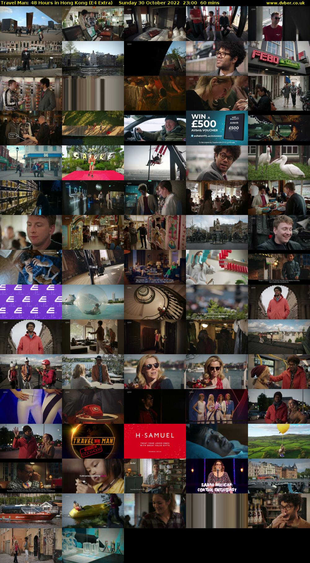 Travel Man: 48 Hours in Hong Kong (E4 Extra) Sunday 30 October 2022 23:00 - 00:00