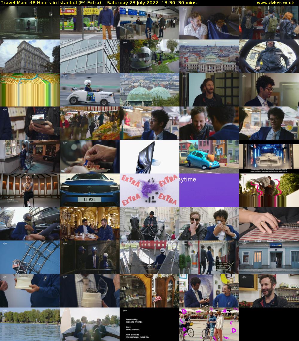 Travel Man: 48 Hours in Istanbul (E4 Extra) Saturday 23 July 2022 13:30 - 14:00