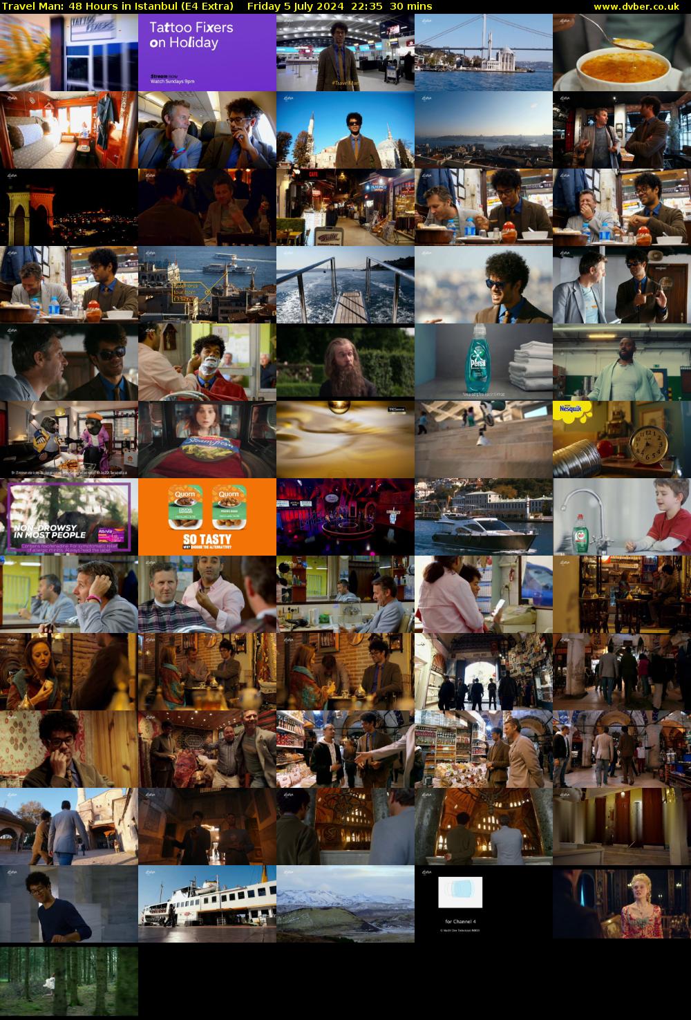 Travel Man: 48 Hours in Istanbul (E4 Extra) Friday 5 July 2024 22:35 - 23:05