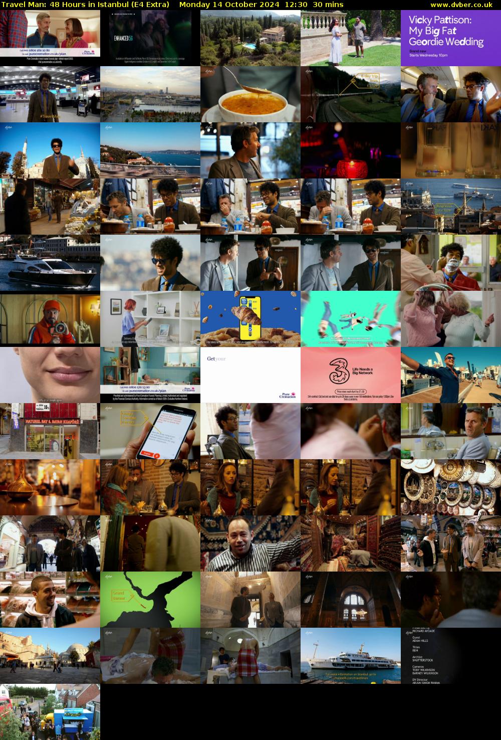 Travel Man: 48 Hours in Istanbul (E4 Extra) Monday 14 October 2024 12:30 - 13:00
