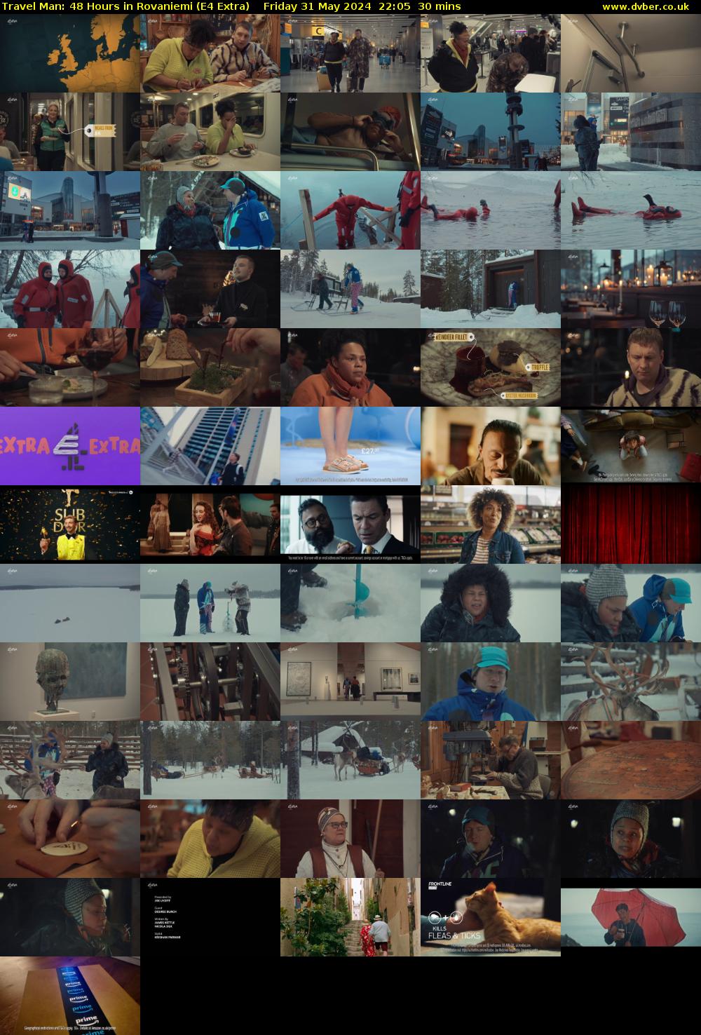 Travel Man: 48 Hours in Rovaniemi (E4 Extra) Friday 31 May 2024 22:05 - 22:35