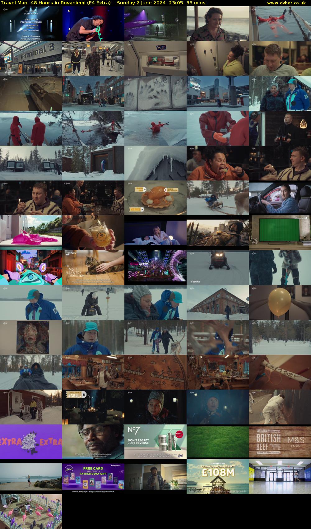 Travel Man: 48 Hours in Rovaniemi (E4 Extra) Sunday 2 June 2024 23:05 - 23:40