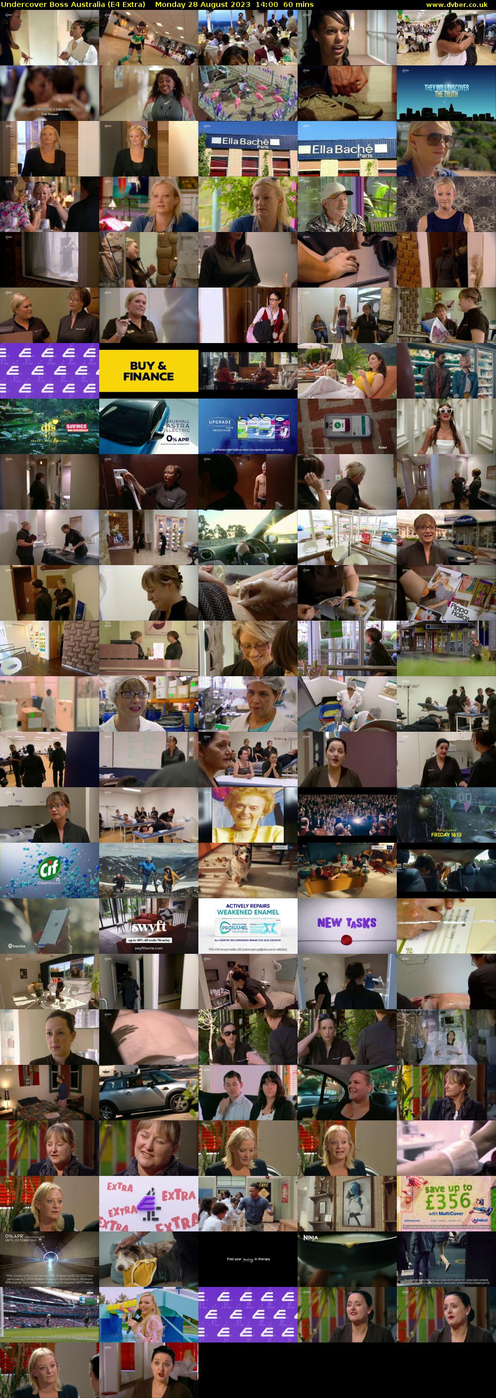 Undercover Boss Australia (E4 Extra) Monday 28 August 2023 14:00 - 15:00