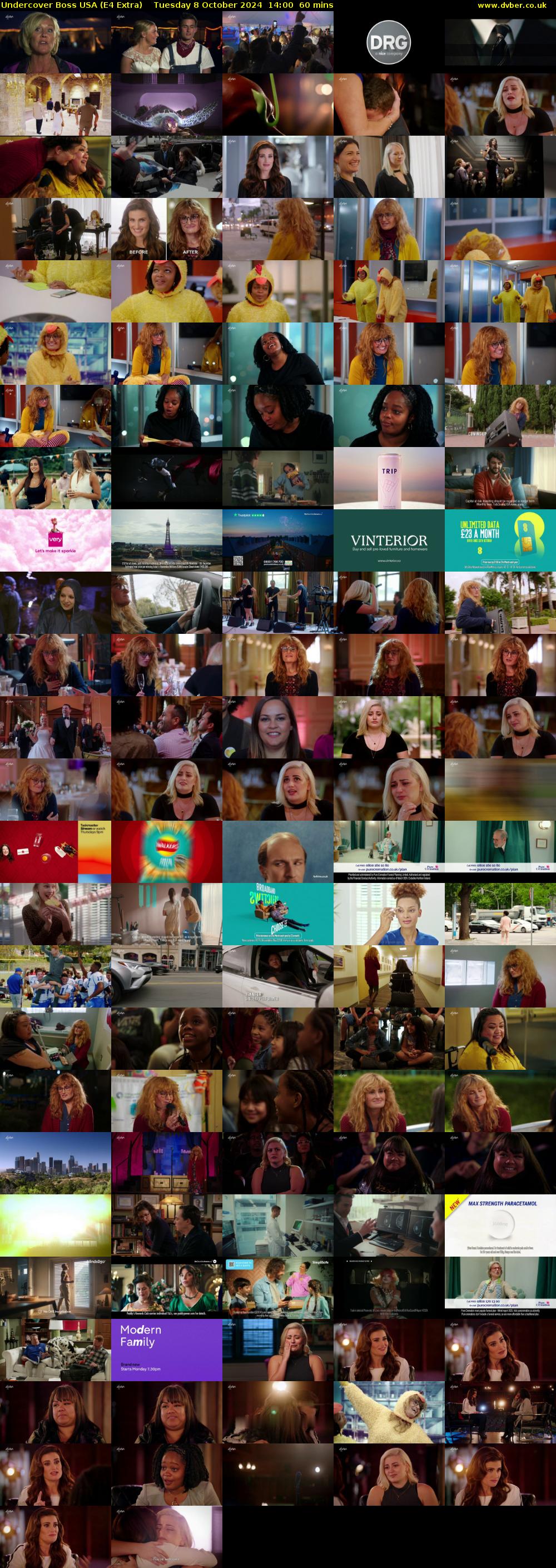 Undercover Boss USA (E4 Extra) Tuesday 8 October 2024 14:00 - 15:00