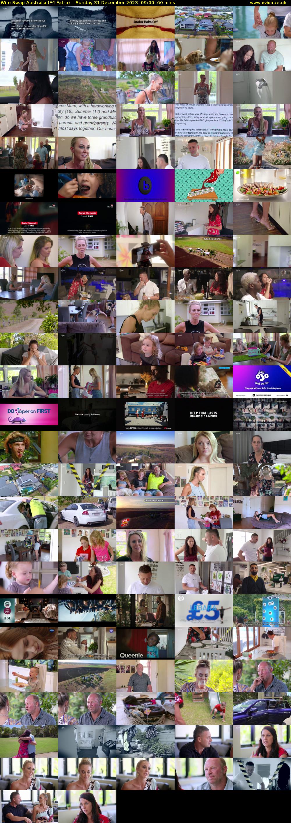 Wife Swap Australia (E4 Extra) Sunday 31 December 2023 09:00 - 10:00