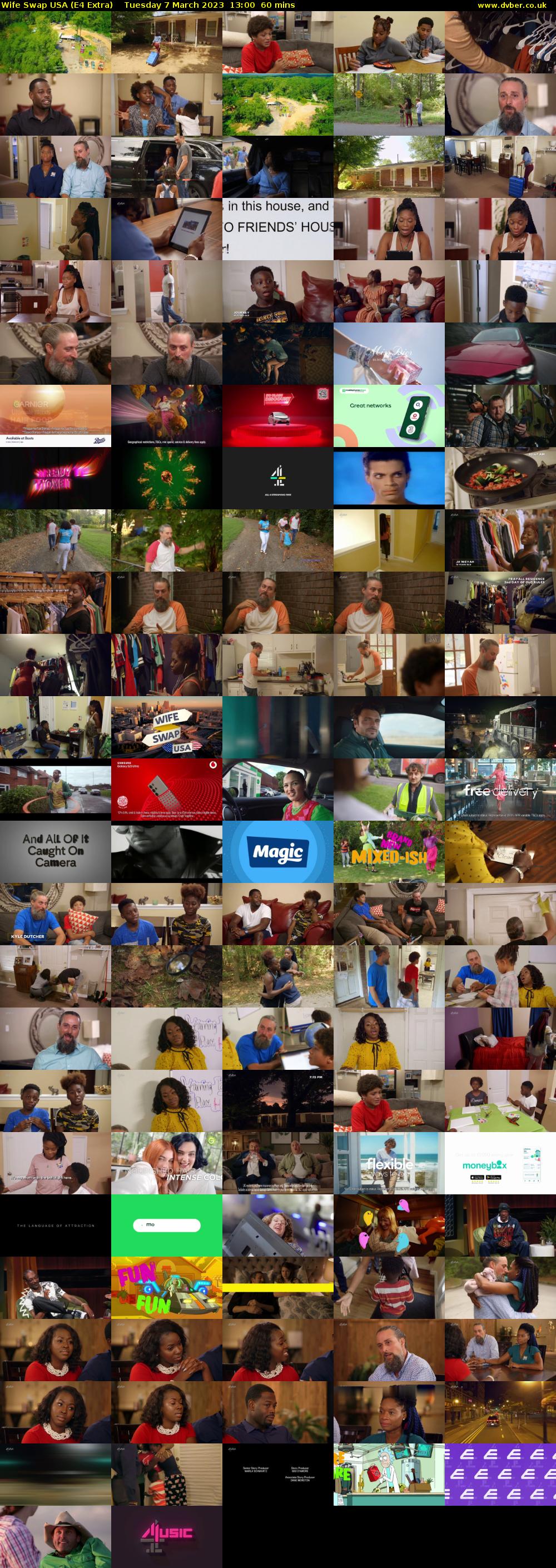 Wife Swap USA (E4 Extra) Tuesday 7 March 2023 13:00 - 14:00