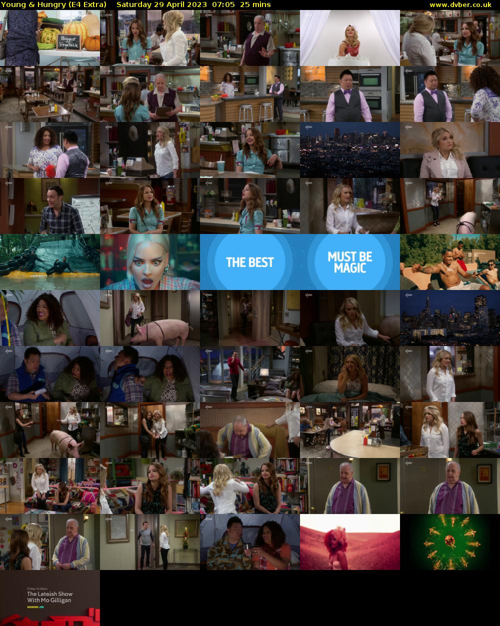 Young & Hungry (E4 Extra) Saturday 29 April 2023 07:05 - 07:30