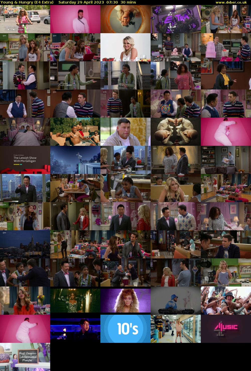 Young & Hungry (E4 Extra) Saturday 29 April 2023 07:30 - 08:00
