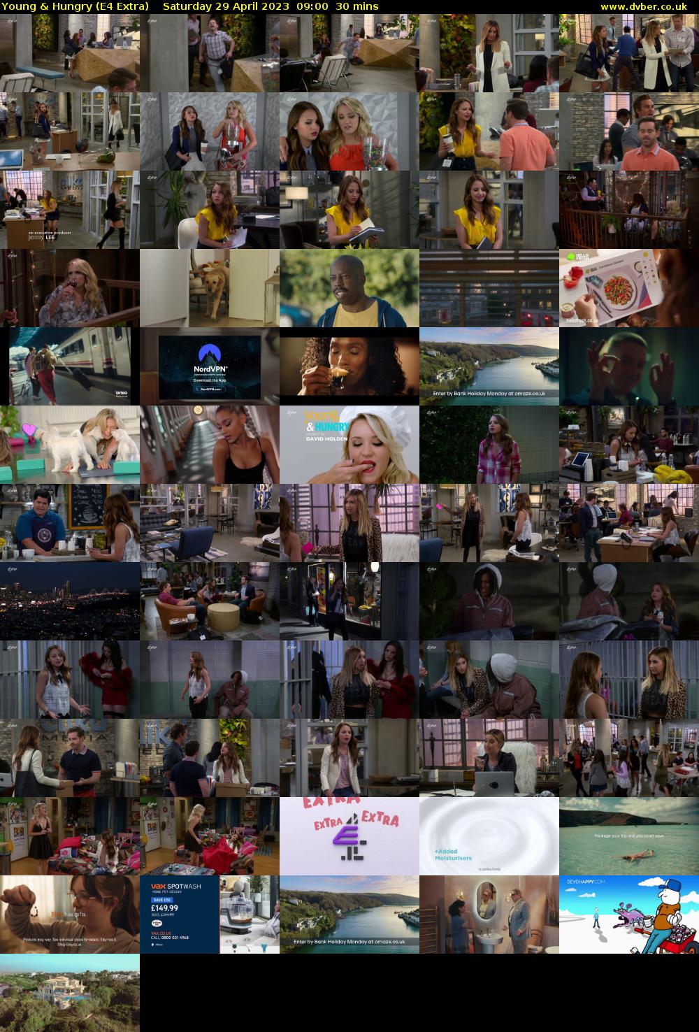 Young & Hungry (E4 Extra) Saturday 29 April 2023 09:00 - 09:30
