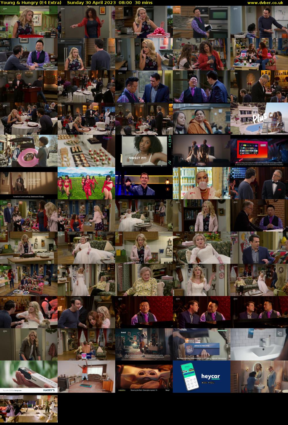 Young & Hungry (E4 Extra) Sunday 30 April 2023 08:00 - 08:30