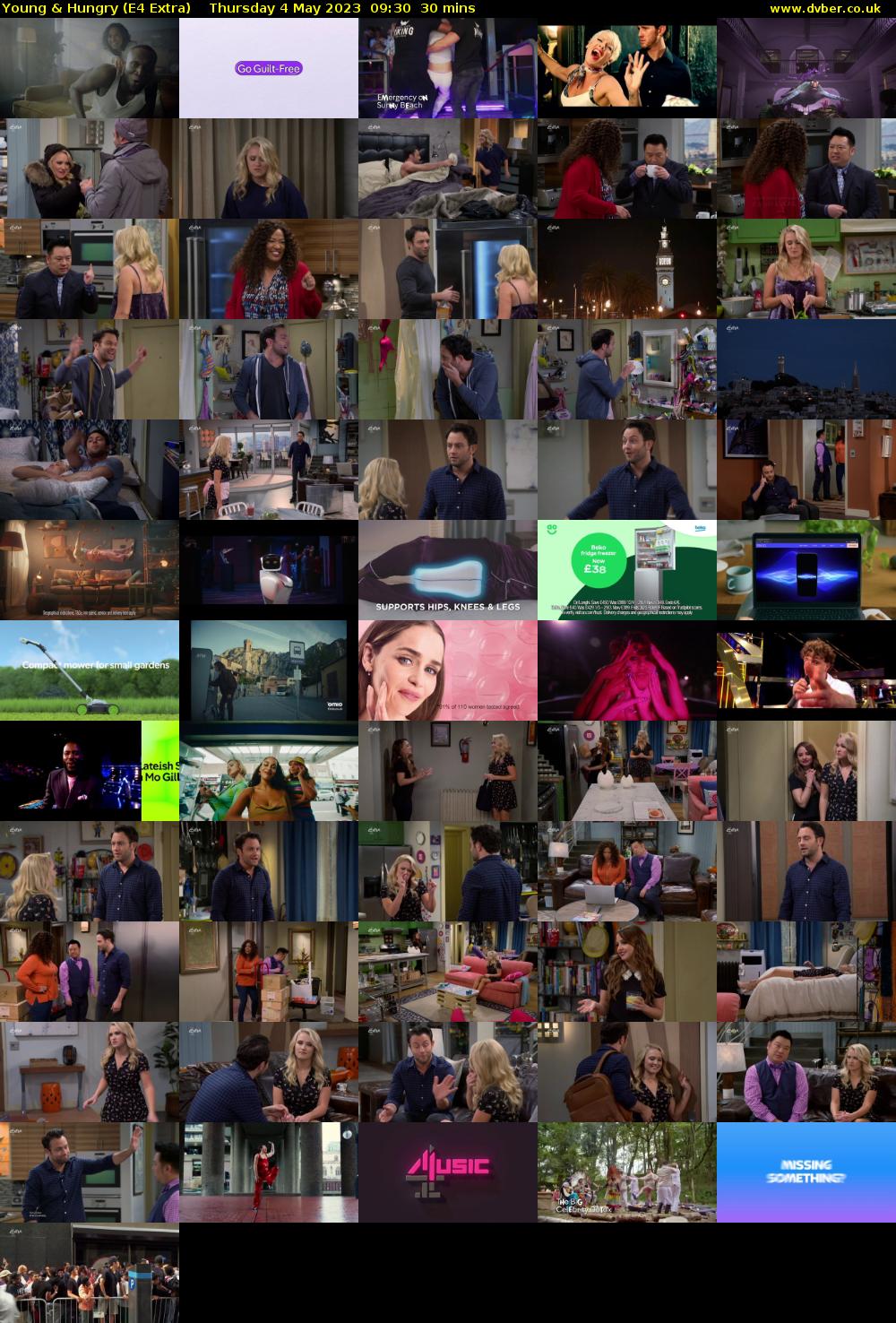 Young & Hungry (E4 Extra) Thursday 4 May 2023 09:30 - 10:00