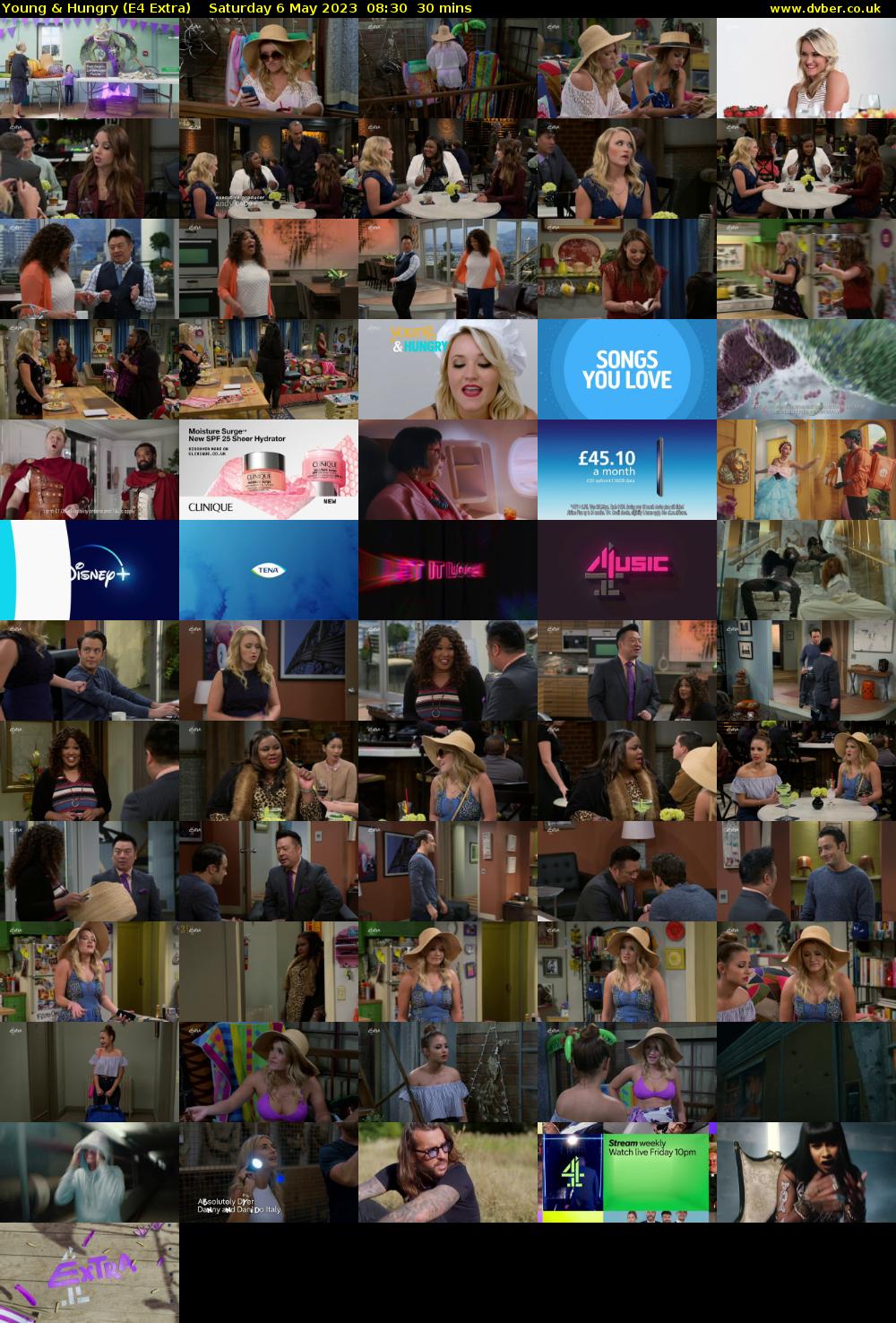 Young & Hungry (E4 Extra) Saturday 6 May 2023 08:30 - 09:00