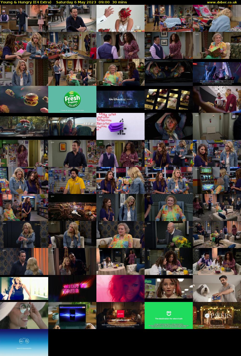 Young & Hungry (E4 Extra) Saturday 6 May 2023 09:00 - 09:30