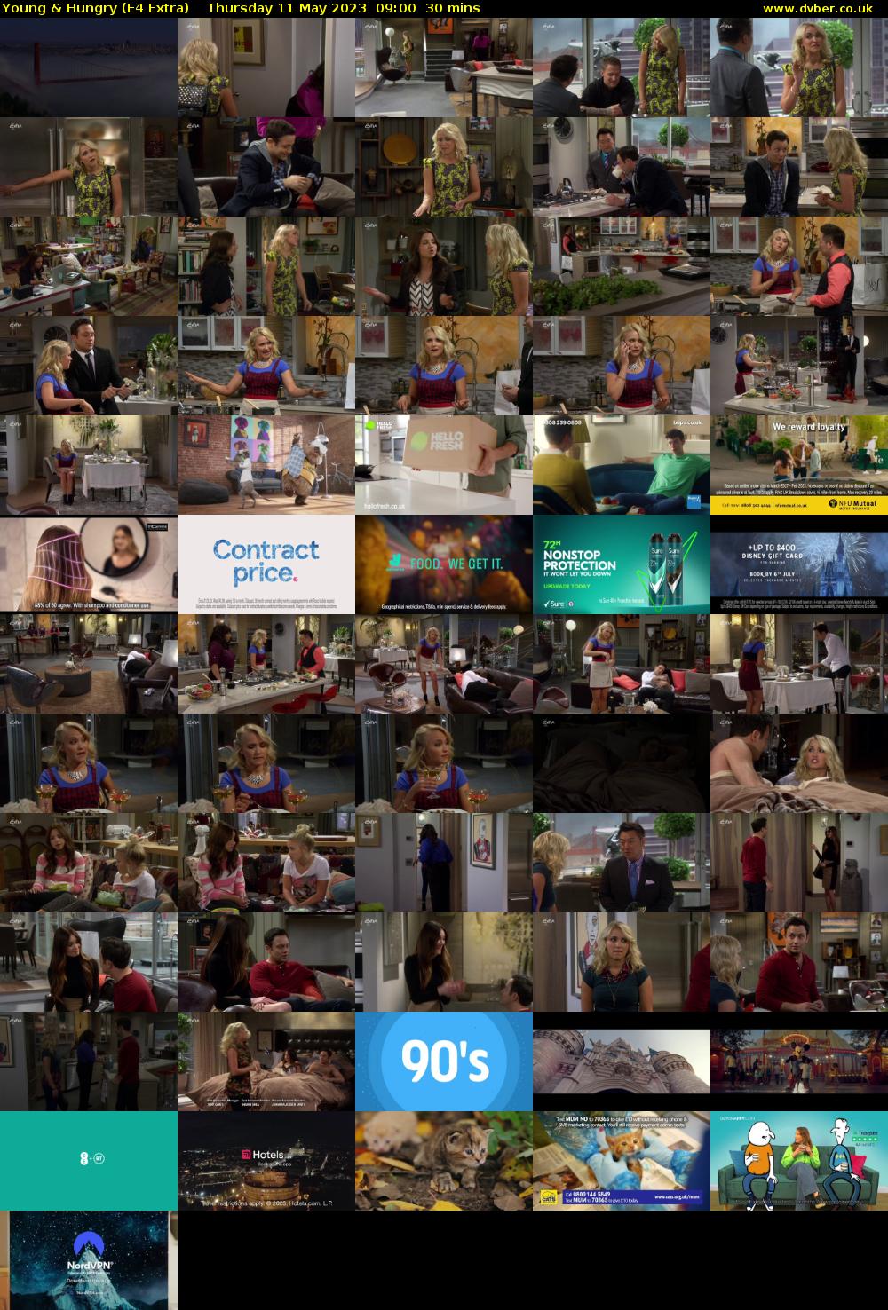 Young & Hungry (E4 Extra) Thursday 11 May 2023 09:00 - 09:30
